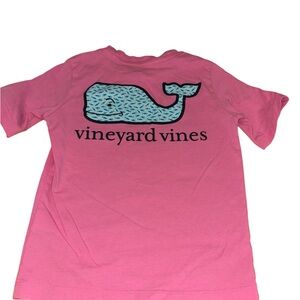 Vineyard Vines Toddler Short Sleeve Pink Tee